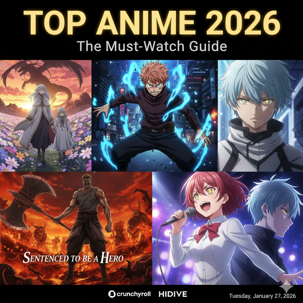 10 Best Anime of 2026 You Need to Watch Right Now